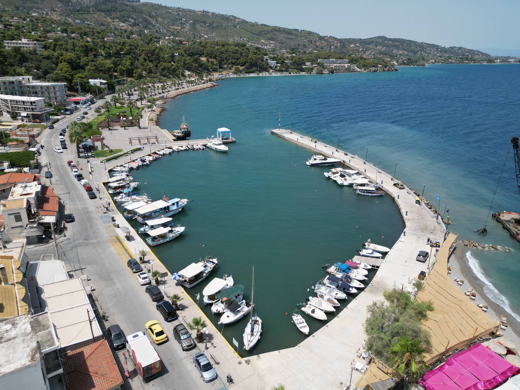 Ολοκληρώθηκε το έργο αποκατάσταση λειτουργικών βαθών στο λιμάνι των Αγίων Αποστόλων Καλάμου