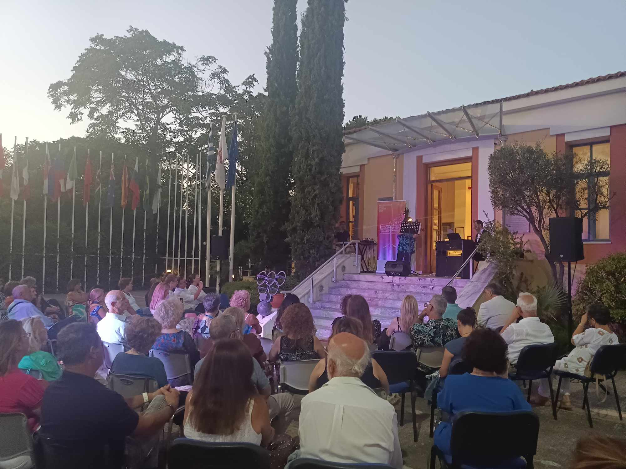 Μοναδική βραδιά κλασικής μουσικής πραγματοποιήθηκε το Σάββατο 6 Ιουλίου στον προαύλιο χώρο του Μουσείου Μαραθωνίου Δρόμου