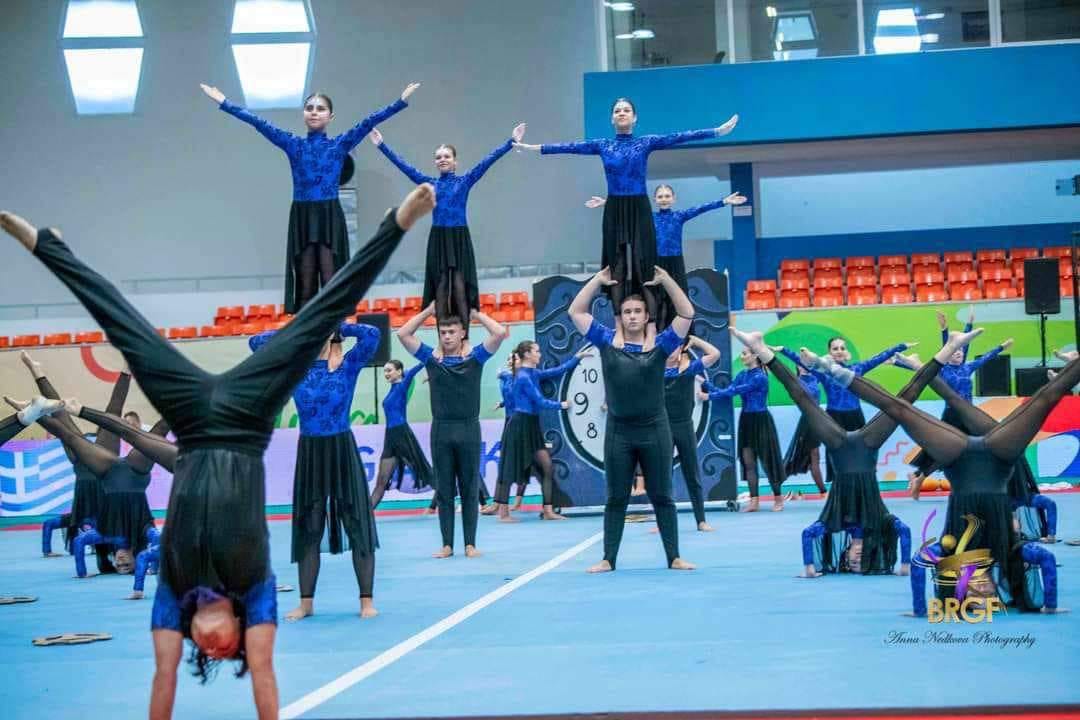 Χρυσό μετάλλιο έφεραν ο Αθλητικός Όμιλος Λαγονησίου και η Γυμναστική Ακαδημία Σαρωνικού "Καλύβια'' στο 1st International Gymnastics for all Festival & Challenge