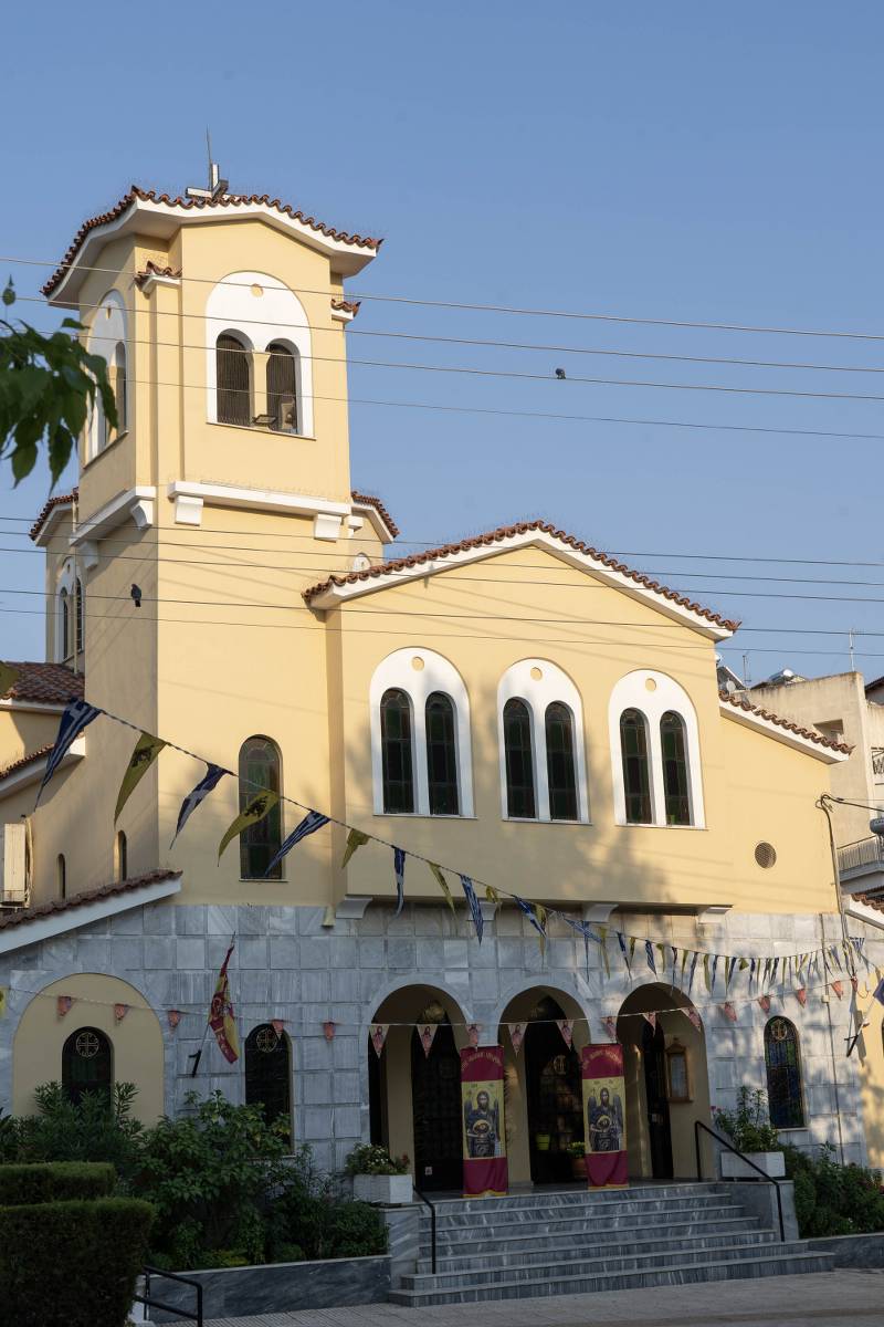 Σε κλίμα κατάνυξης ο Πανηγυρικός Εσπερινός και η Λιτάνευση της ιεράς Εικόνας του πολιούχου του Γέρακα Αγίου Ιωάννη του Προδρόμου