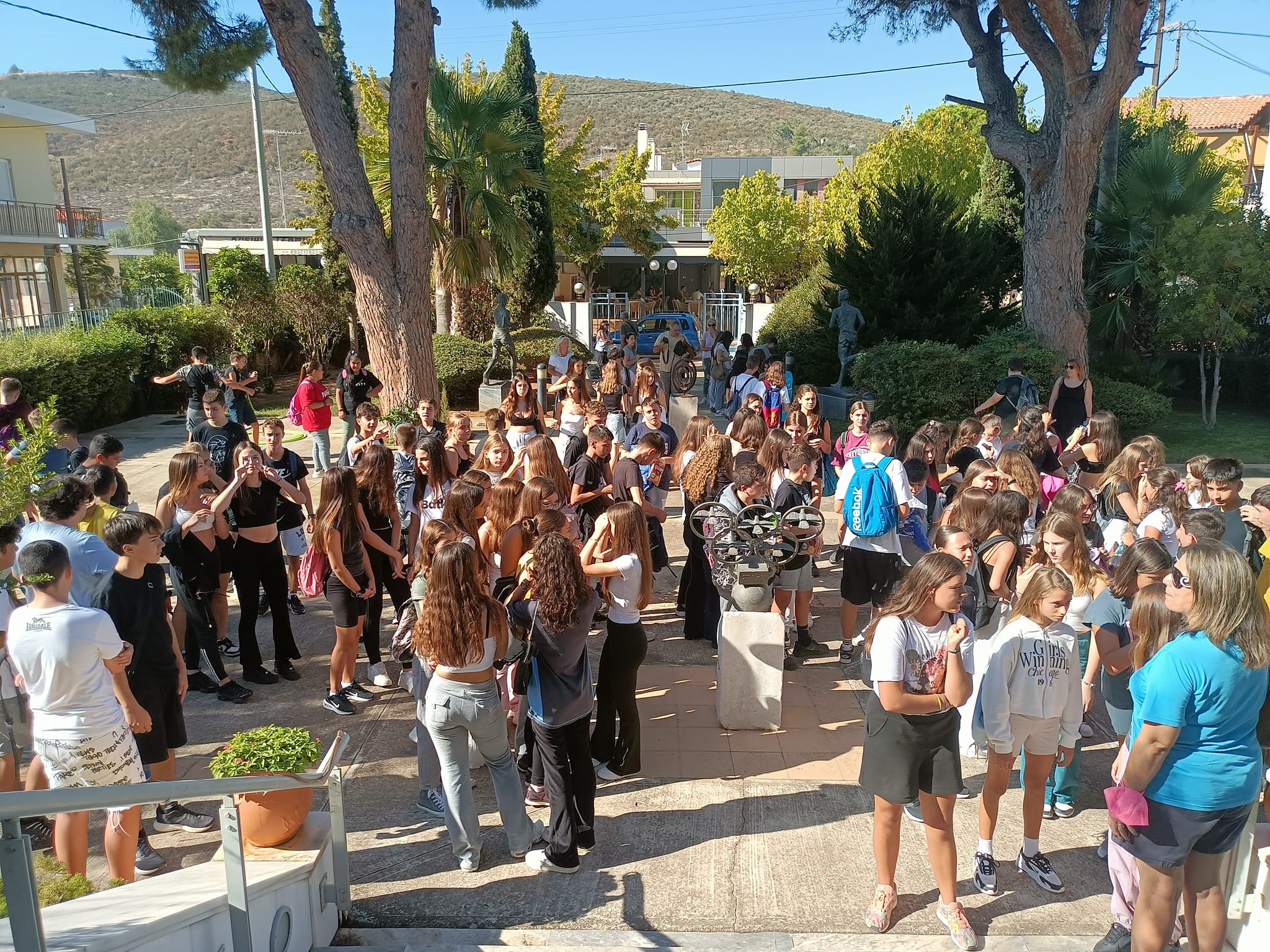 Το Μουσείο Μαραθωνίου Δρόμου υποδέχθηκε μαθητές από το 6ο Γυμνάσιο Νέας Ιωνίας