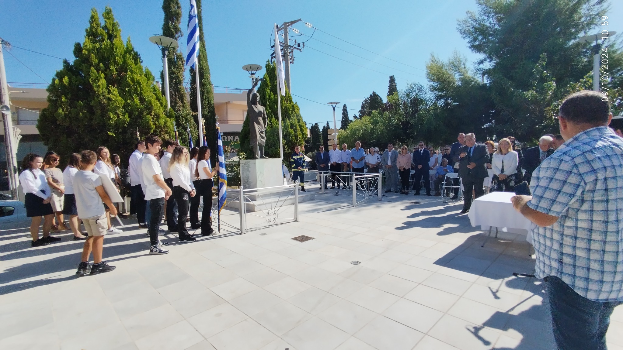 Τιμήθηκε η 80η επέτειος του Ολοκαυτώματος του Κορωπίου