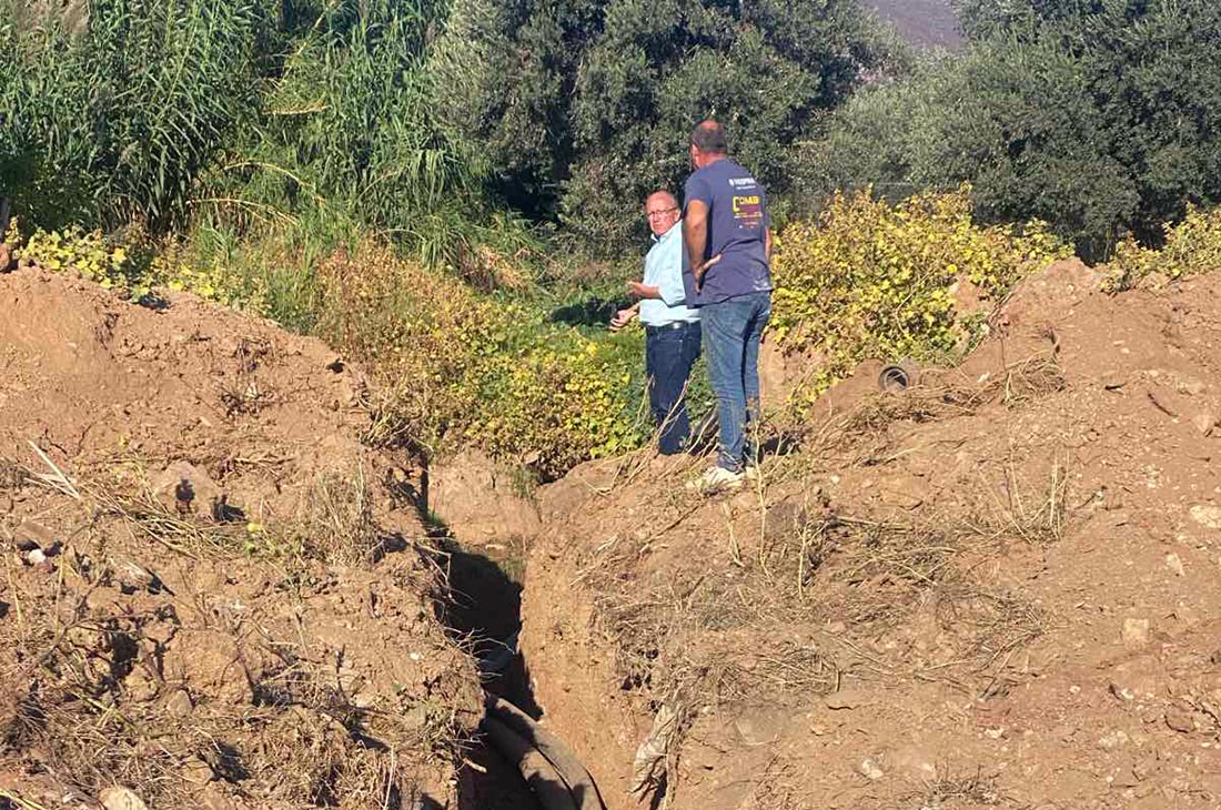Αναγκαία η παράκαμψη στον αγωγό ύδρευσης στον Βρανά που δίνει λύση σε χρόνιο πρόβλημα στην περιοχή
