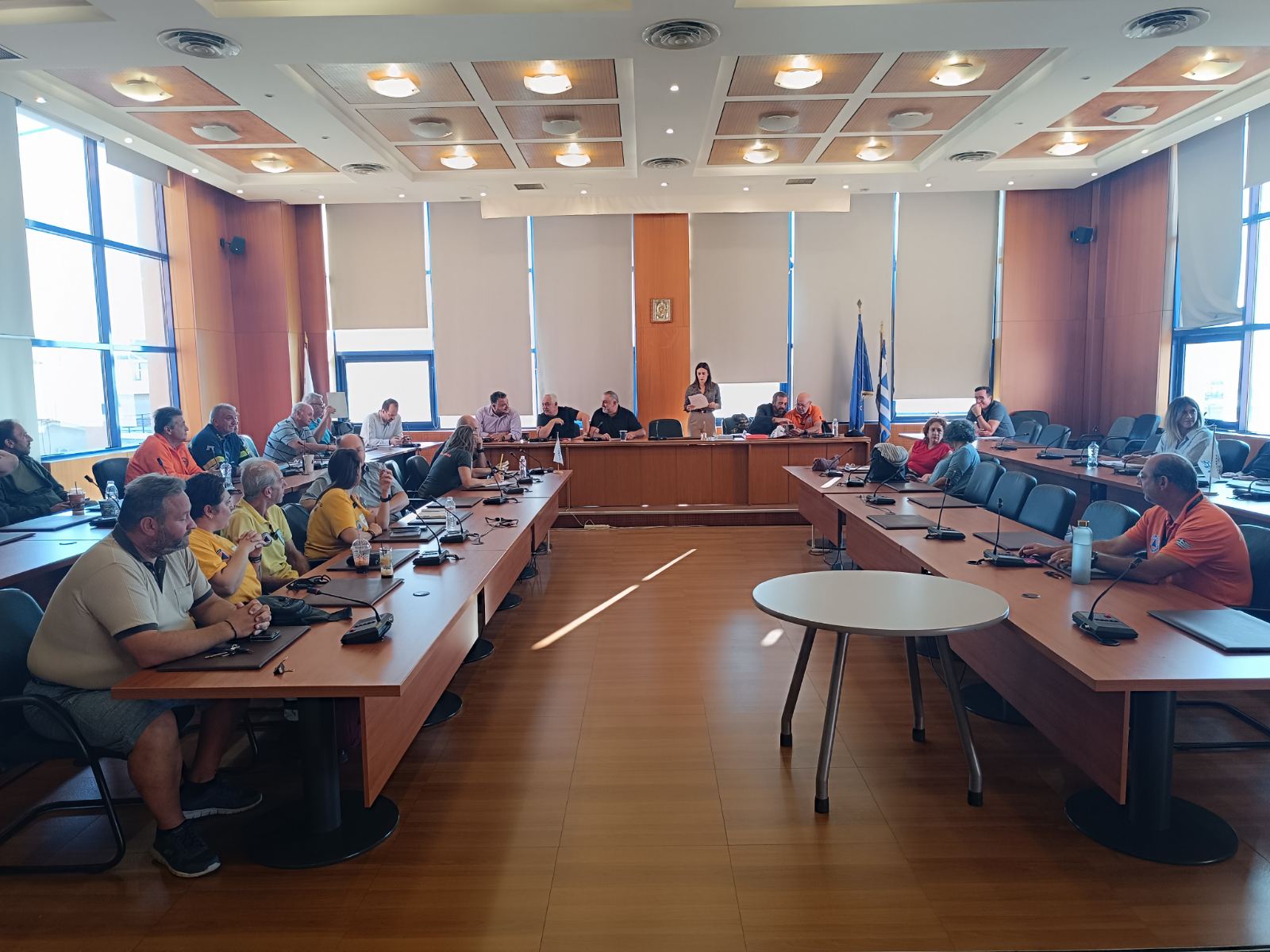Συνεδρίασε το Συντονιστικό Όργανο Πολιτικής Προστασίας Δήμου Αχαρνών, για τη διαχείριση των πλημμυρικών φαινομένων ενόψει της χειμερινής περιόδου