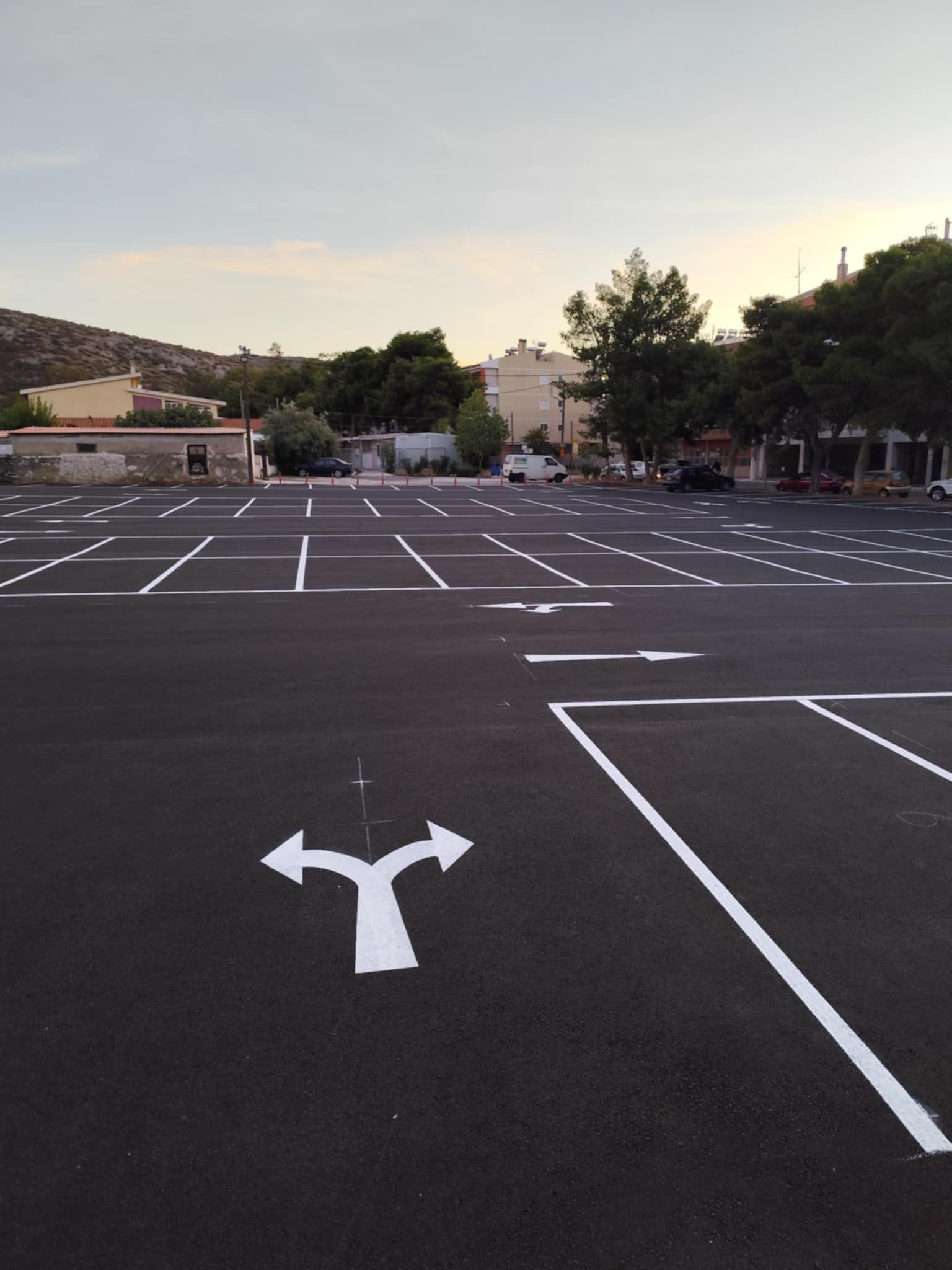 Ανάπλαση Κοινοτικού Parking Παλαιάς Φώκαιας 