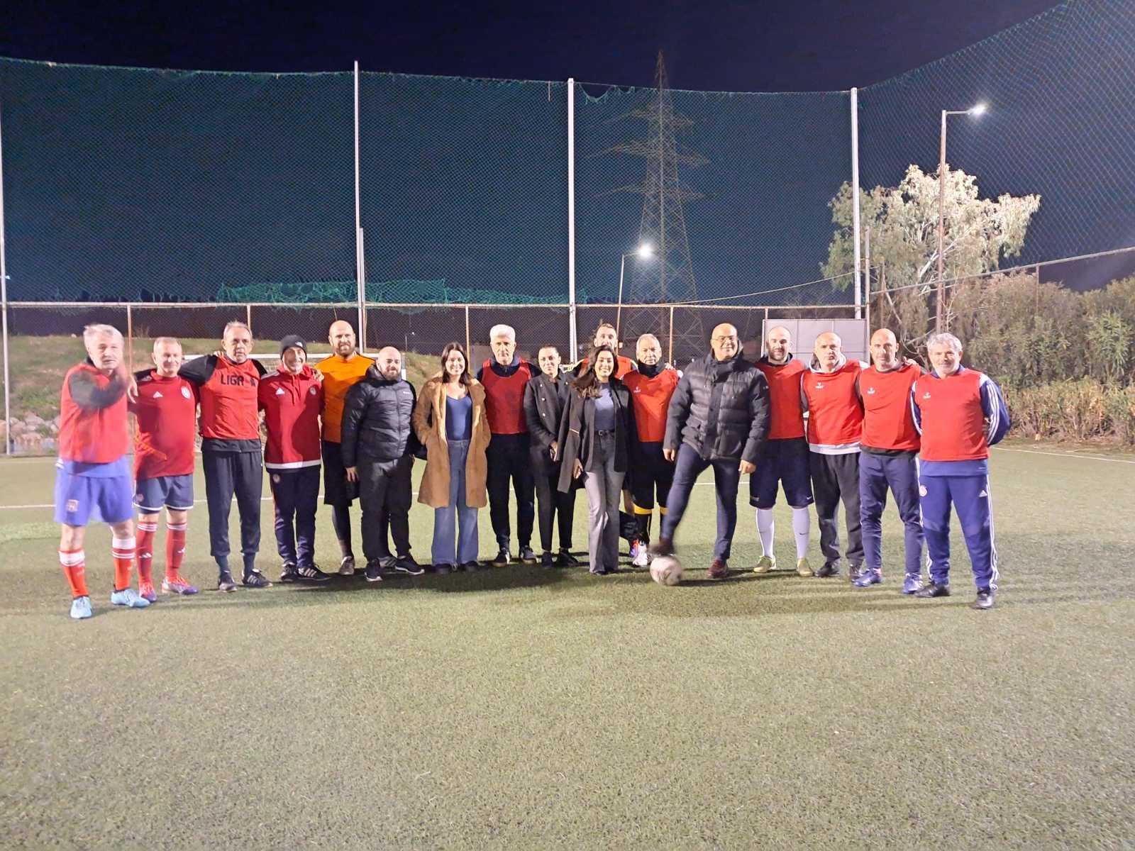 Παλαίμαχοι των ΠΑΕ και του Αχαρναϊκού ένωσαν τις δυνάμεις τους για το ΚΔΑΠ ΜΕΑ Αρωγή