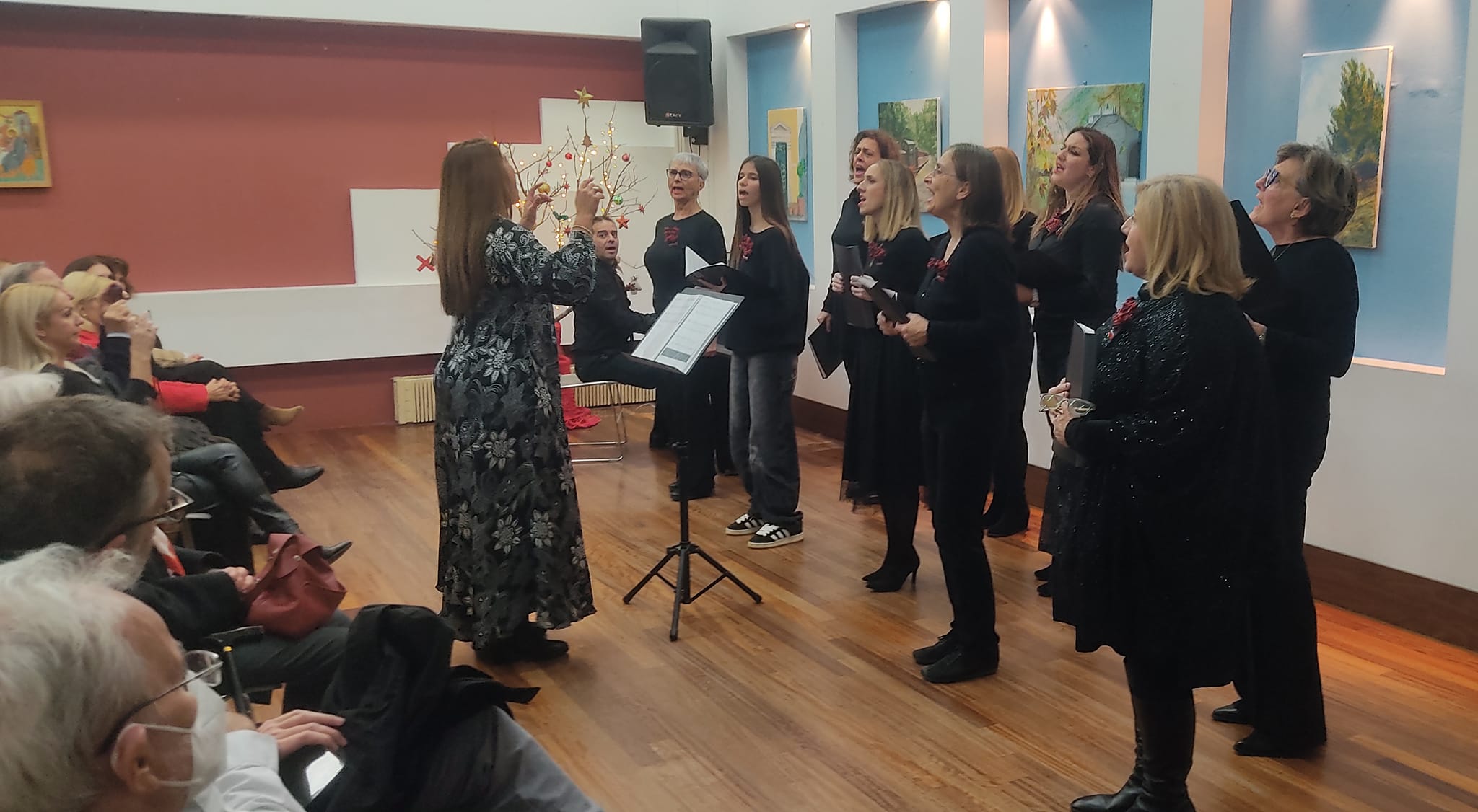 Χριστουγεννιάτικες μελωδίες από το «Musicart hut» στο Πολιτιστικό Κέντρο Διονύσου