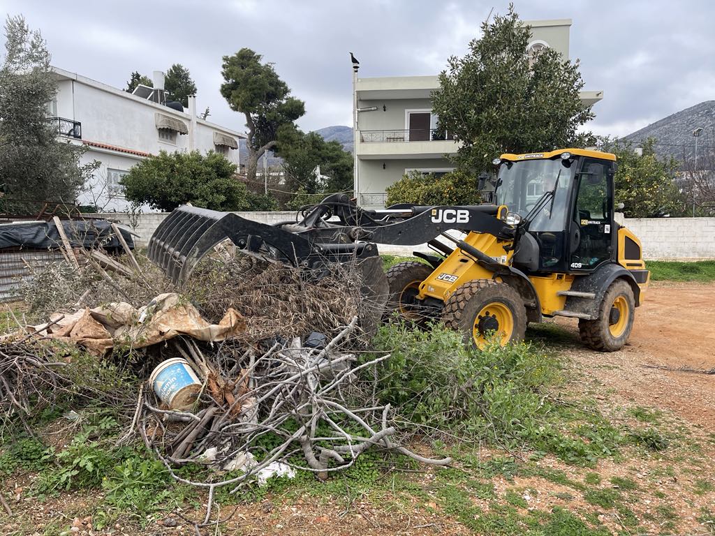 Εντατικές αποκομιδές κλαδιών 24 & 25 Φεβρουαρίου 2025 από την Υπηρεσία Καθαριότητας Δήμου Μαραθώνος