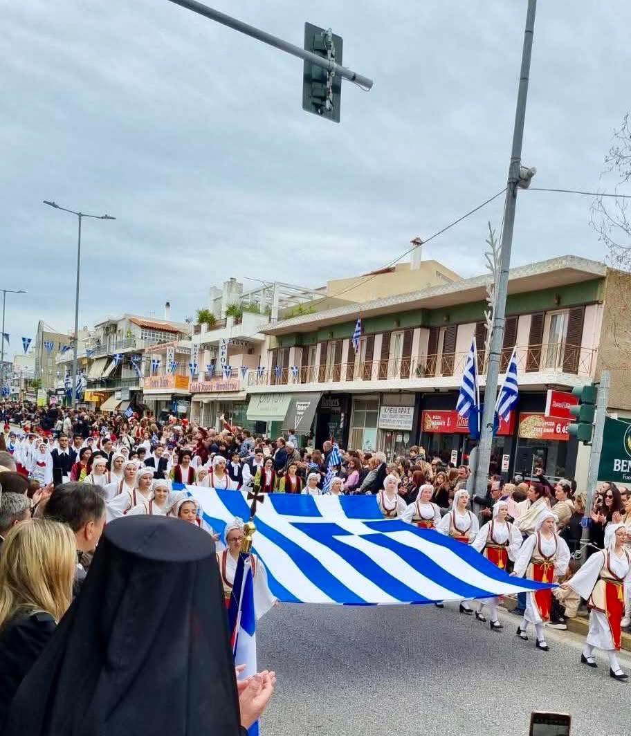 25η Μαρτίου 2025: Με υπερηφάνεια και λαμπρότητα οι μαθητικές παρελάσεις στο Δήμο Παλλήνης