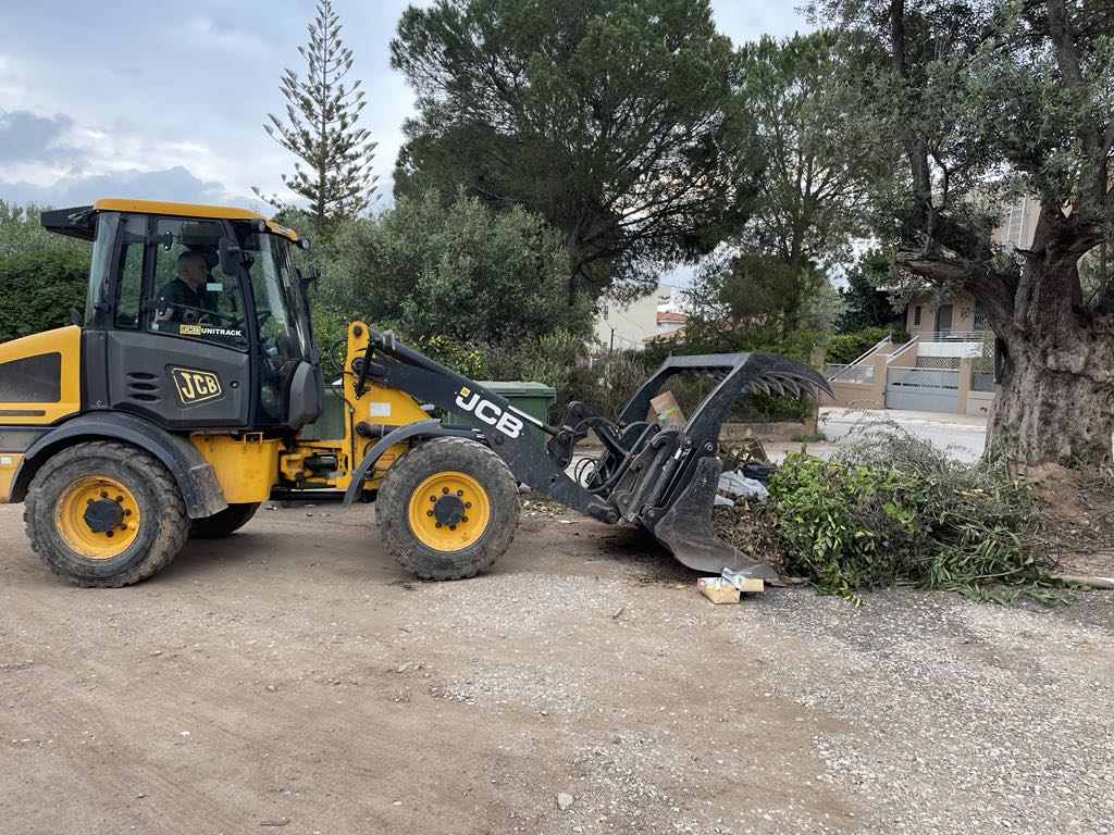 Εντατικές αποκομιδές κλαδιών 7 Απριλίου 2025 από την Υπηρεσία Καθαριότητας Δήμου Μαραθώνος