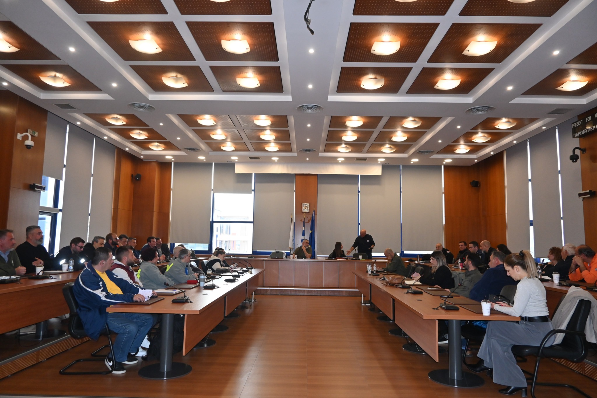 Συνεδρίασε το Συντονιστικό Όργανο Πολιτικής Προστασίας του Δήμου Αχαρνών ενόψει της αντιπυρικής περιόδου
