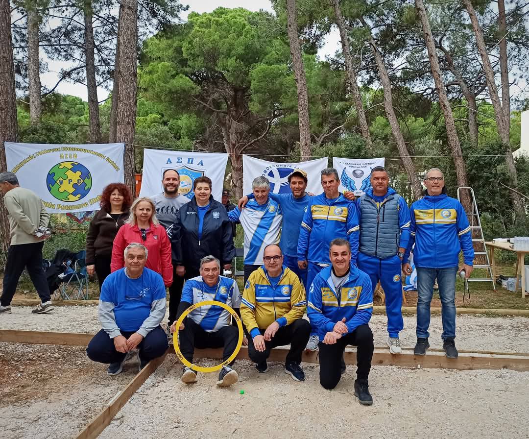 Για πρώτη φορά, διοργανώθηκε στο Δήμο Μαραθώνα τουρνουά Πετάνκ