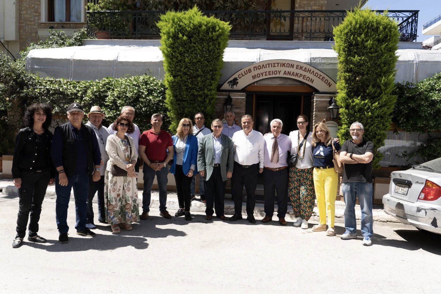 Άνοιξε τις πύλες του και επίσημα το Μουσείο Θεάτρου και Τραγουδιού «Ανακρέων»- Τα εγκαίνια πραγματοποίησε ο Δήμαρχος Παλλήνης, κ. Αηδόνης.