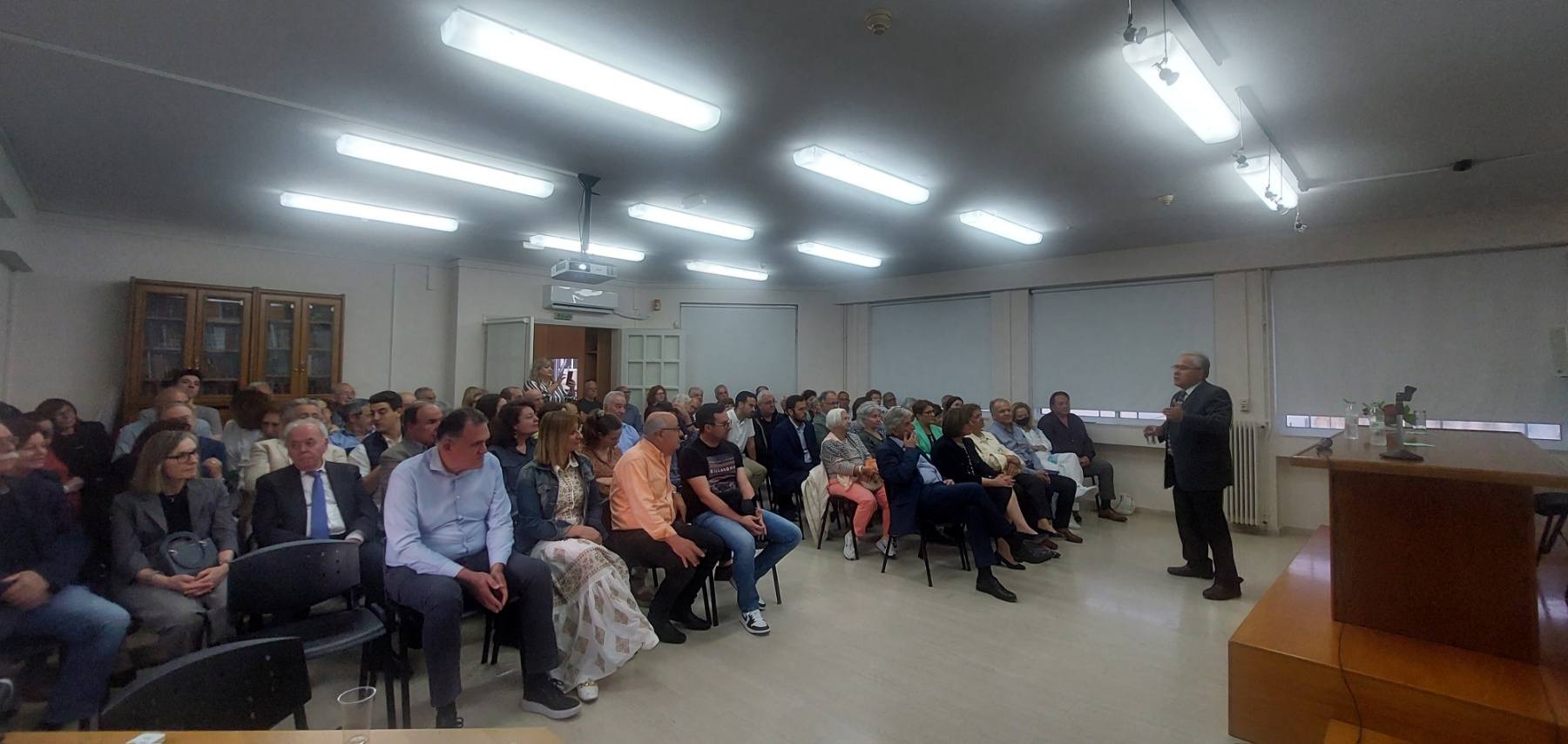 Δελτίο Τύπου ομιλίας Ομότιμου Καθηγητή κ. Στέλιου Πολυχρ. Μερτίκα
