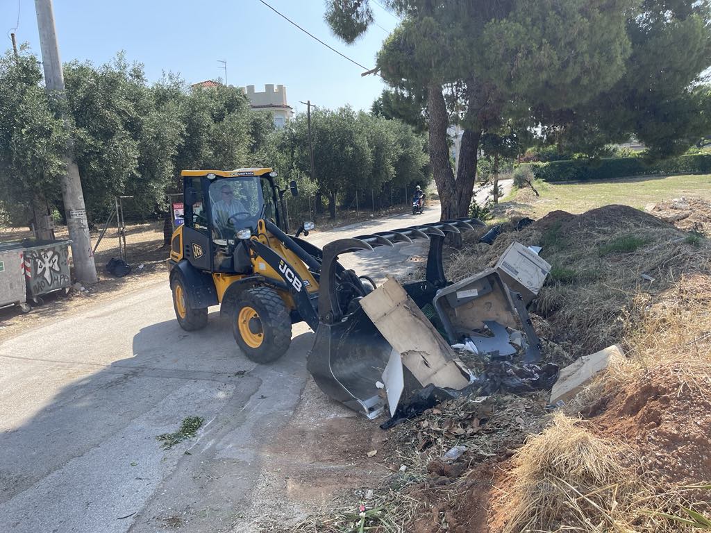 Εντατικές αποκομιδές κλαδιών 18 & 19 Ιουνίου 2025 από την Υπηρεσία Καθαριότητας