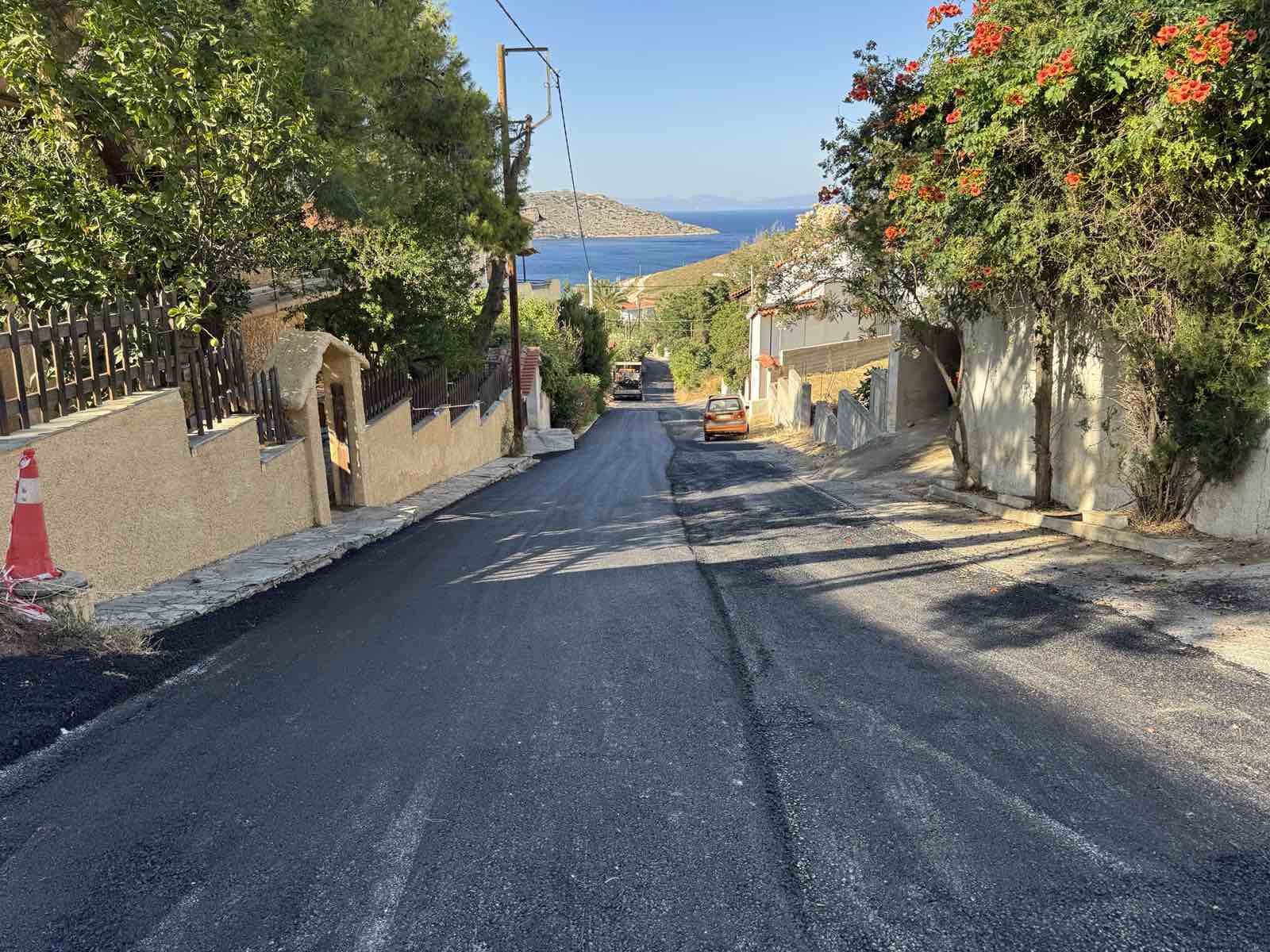Ασφαλτοστρώσεις στο Δασκαλειό