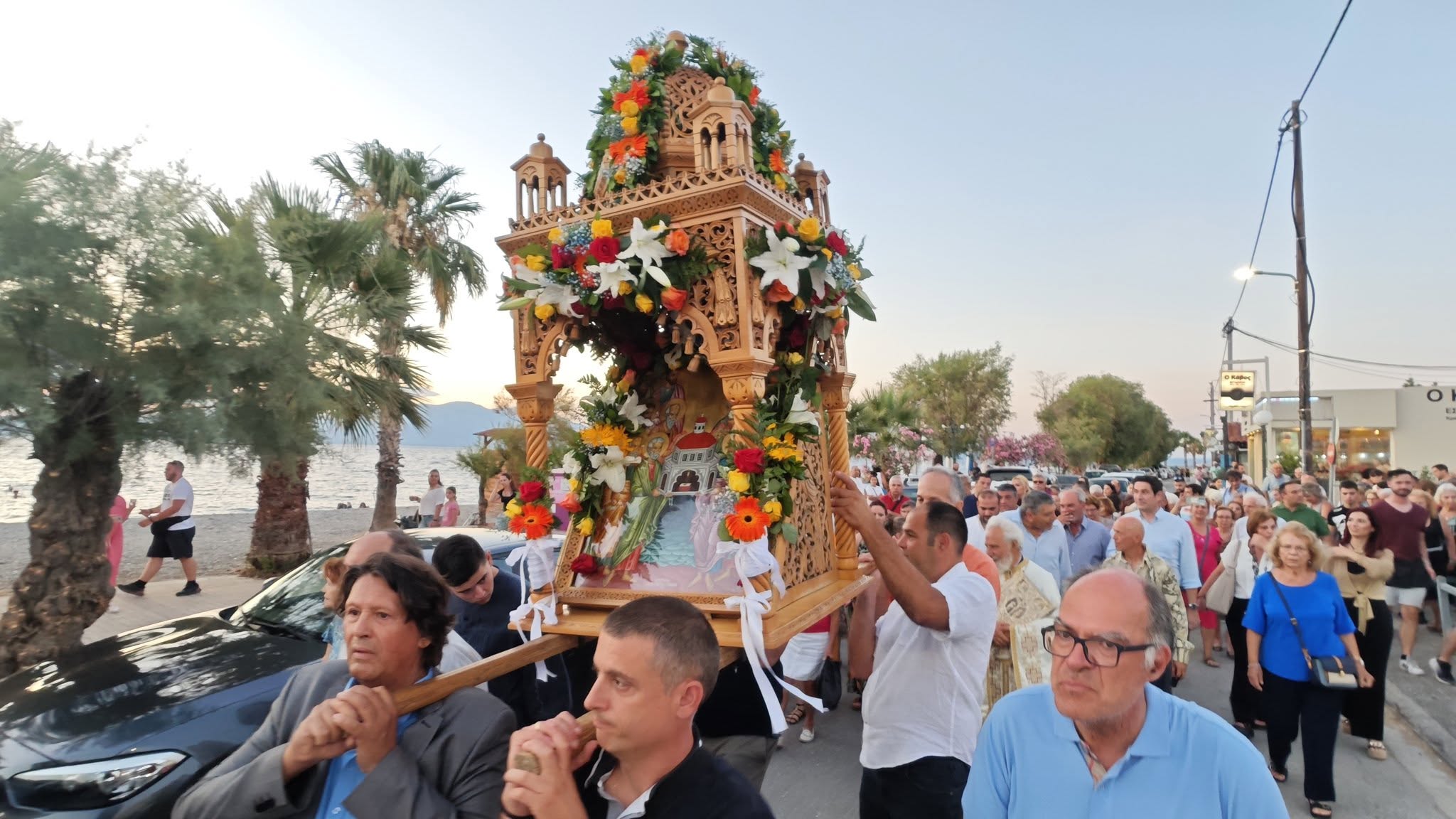 Εορτασμός των Αγίων Αποστόλων στους Αγίους Αποστόλους Καλάμου 