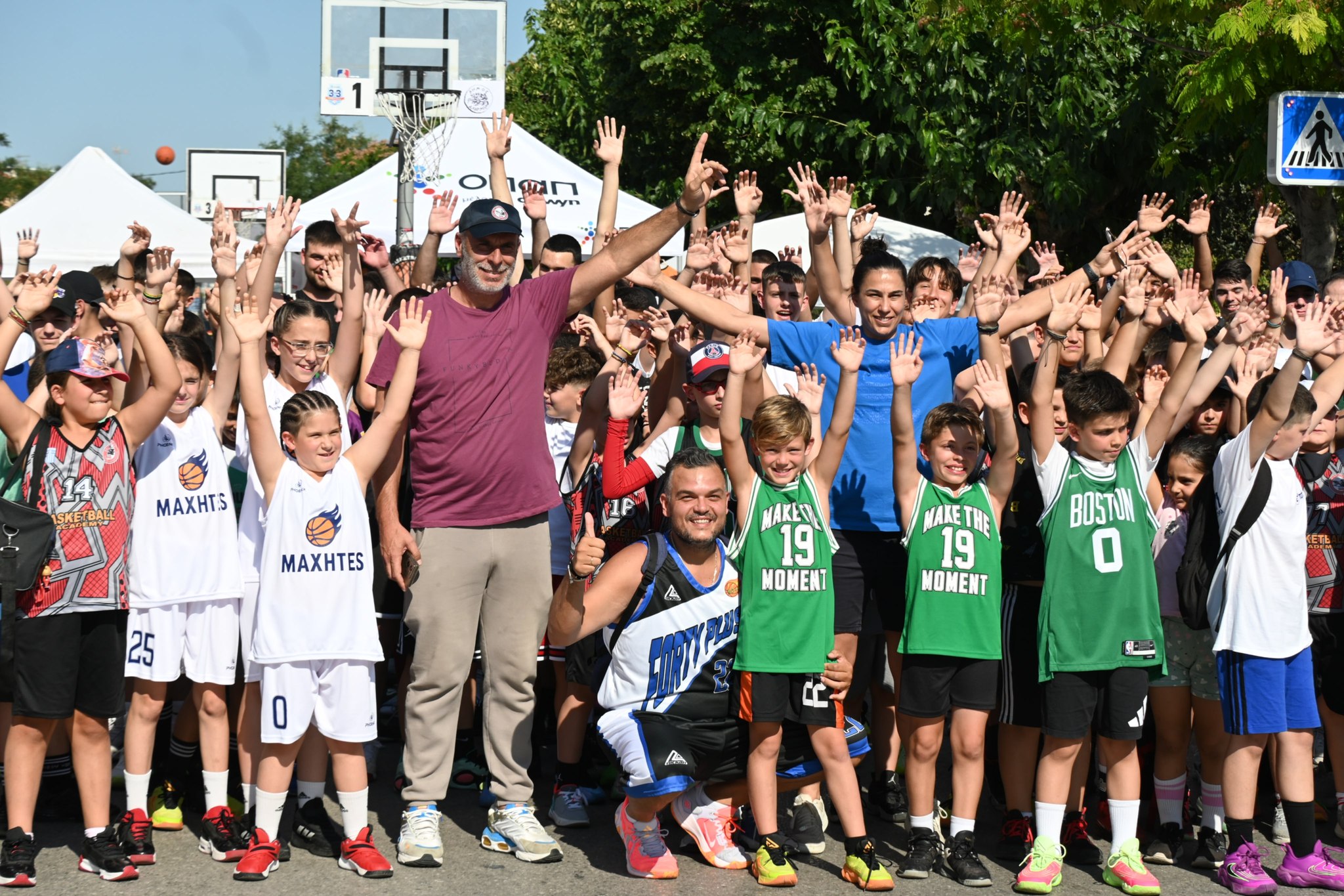 Συνεχίζεται για δεύτερη μέρα το τουρνουά 3×3 streetball στον Δήμο Αχαρνών