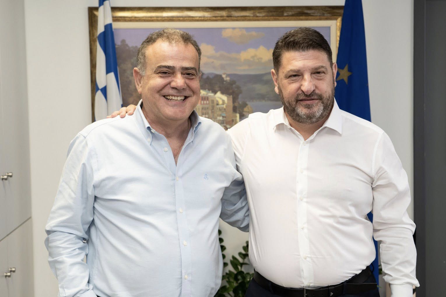 Επίσκεψη του Περιφερειάρχη Αττικής, Νίκου Χαρδαλιά, στο Δήμο Παλλήνης