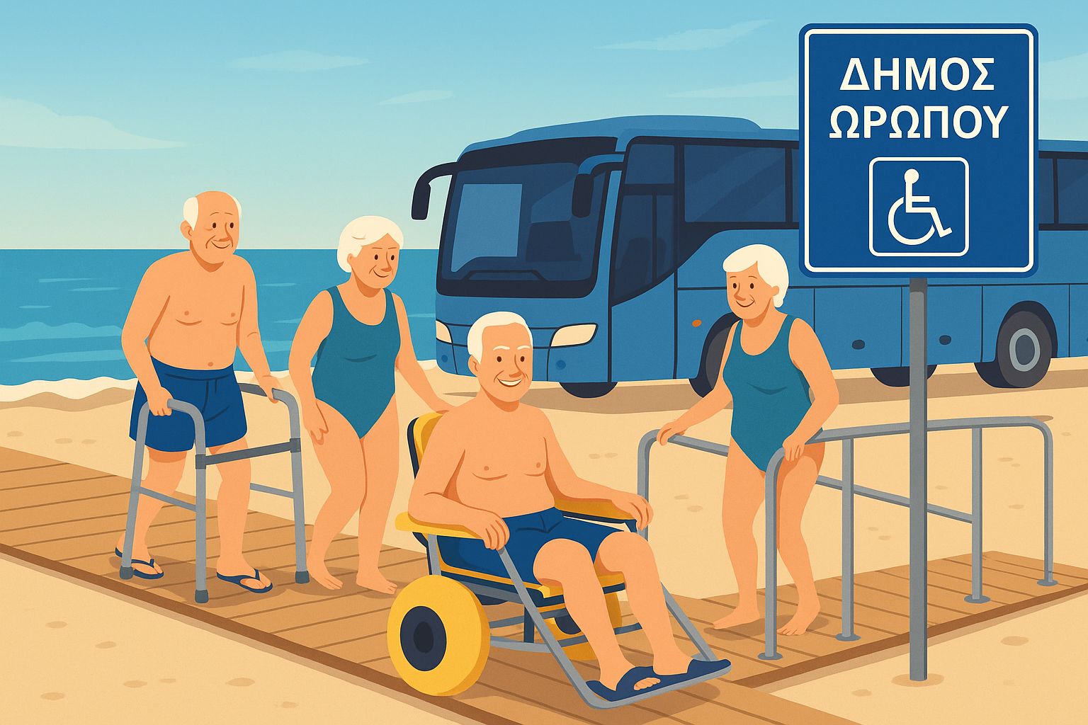 Τα μπάνια των μελών τω Κ.Α.Π.Η. των ορεινών Δημοτικών Ενοτήτων Δήμου Ωρωπού