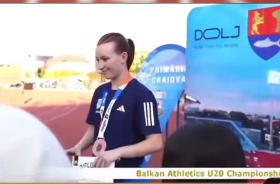 Αργυρό μετάλλιο της Ωρωπιώτισσας Κατσαρού στο Βαλκανικό Κ20 στη Ρουμανία 