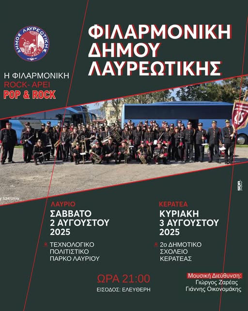 Η Δημοτική Φιλαρμονική Λαυρεωτικής ROCK-άρει