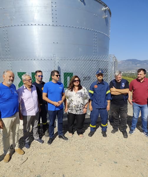  Νέα υδατοδεξαμενή στο Διονυσοβούνι