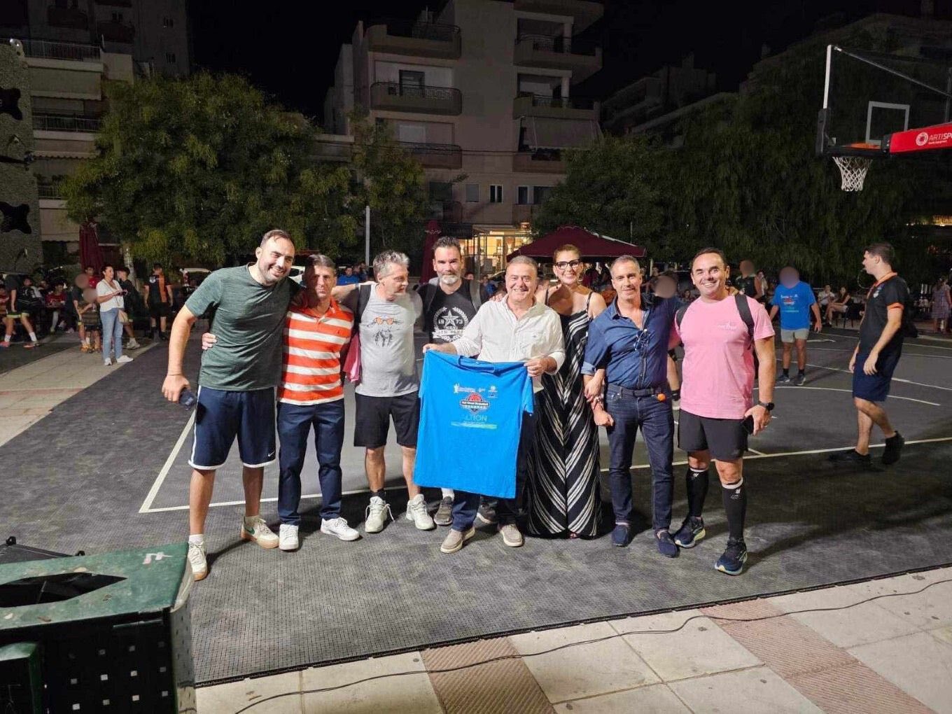 Μεγάλη συμμετοχή αθλητών και θεατών στο 1ο Τουρνουά 3on3 Basketball, στο Δήμο Παλλήνης