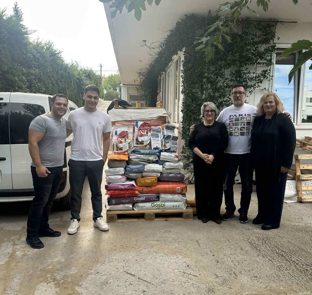Μια ευχάριστη έκπληξη για τα αδέσποτα του Δήμου Διονύσου