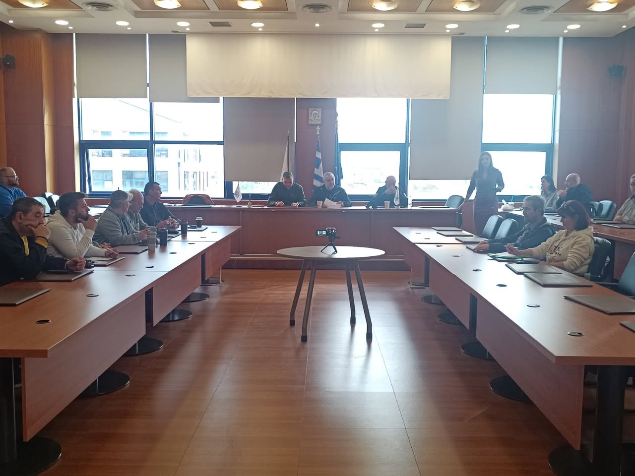 Συνεδρίασε το Τοπικό Επιχειρησιακό Συντονιστικό Όργανο Πολιτικής Προστασίας του Δήμου Αχαρνών