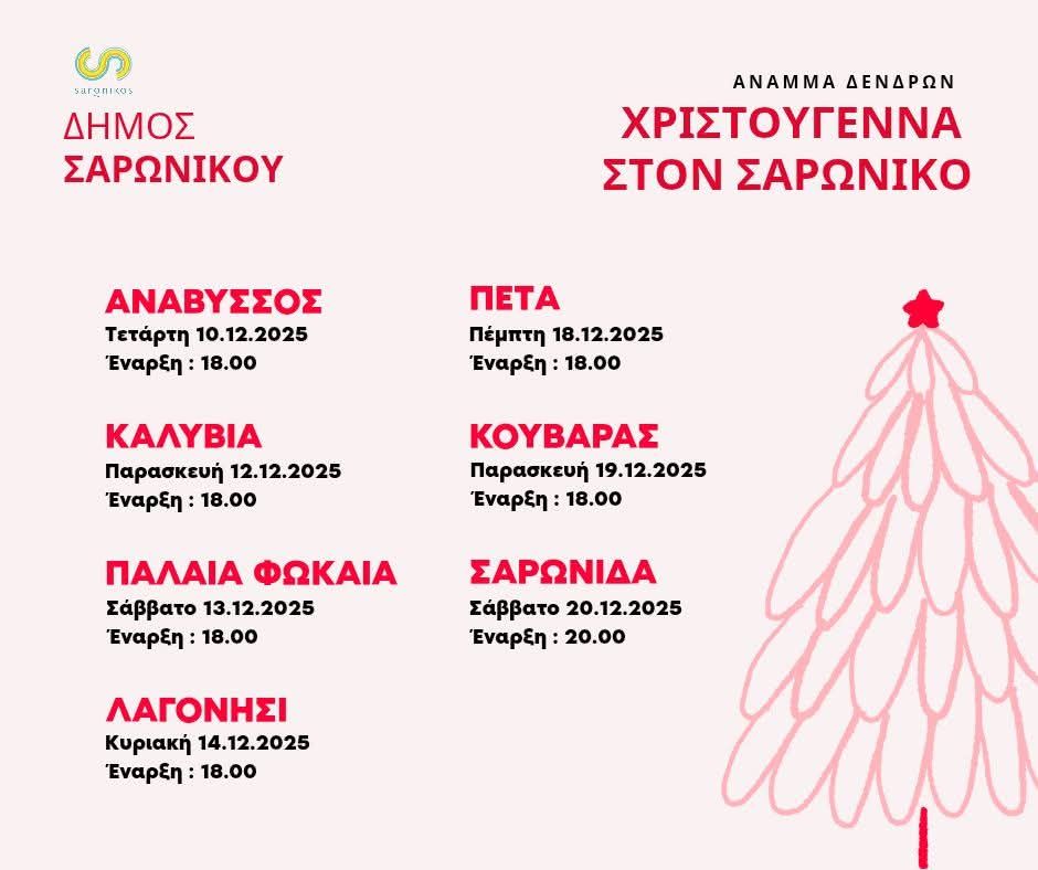 Χριστούγεννα στον Σαρωνικό 