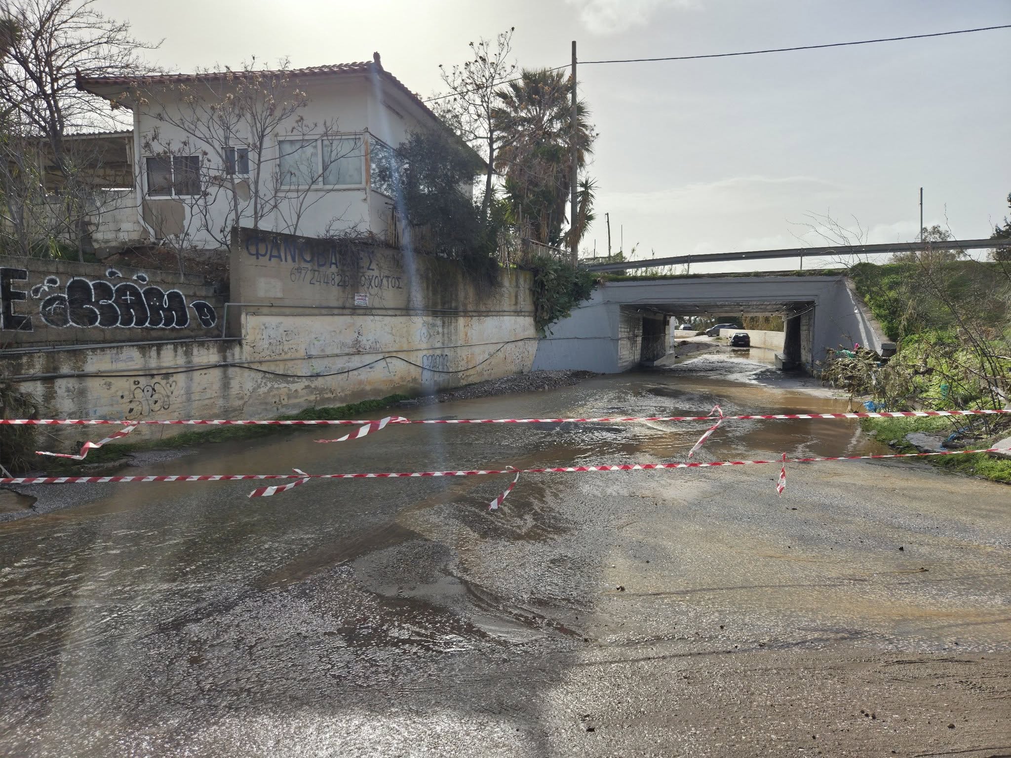 Έκτακτη ενημέρωση για την υπόγεια διάβαση στον Άγιο Νικόλαο (Λαγονήσι)