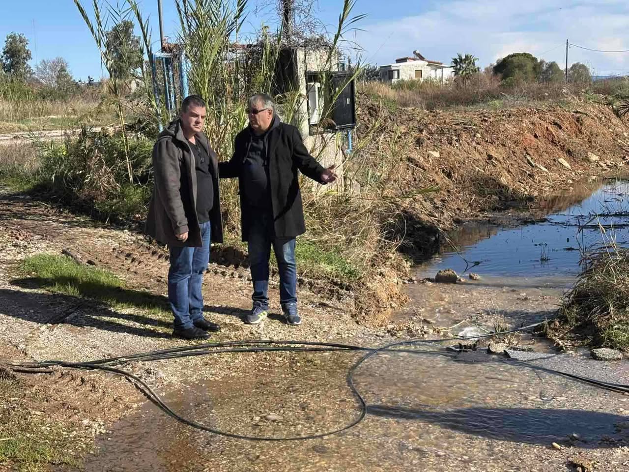 Τον Δήμο Μαραθώνα επισκέφθηκε  σήμερα, Τρίτη 27/1/26, μετά την πρόσφατη κακοκαιρία, ο Αντιπεριφερειάρχης Α. Αττικής Δημήτρης Δαμάσκος 