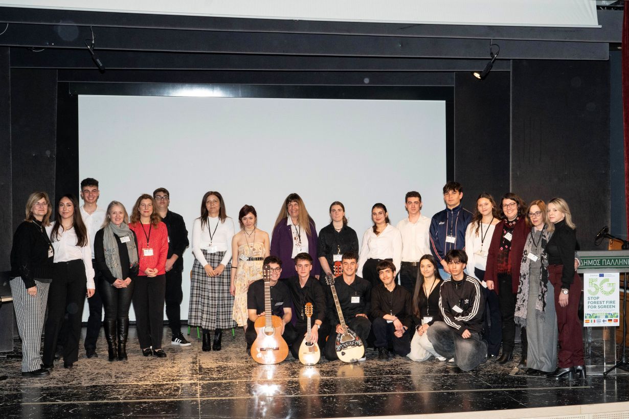 Η επιτυχημένη εκδήλωση Erasmus+ «Stop Forest Fire for 5 Green» του 1ου ΓΕΛ Παλλήνης 