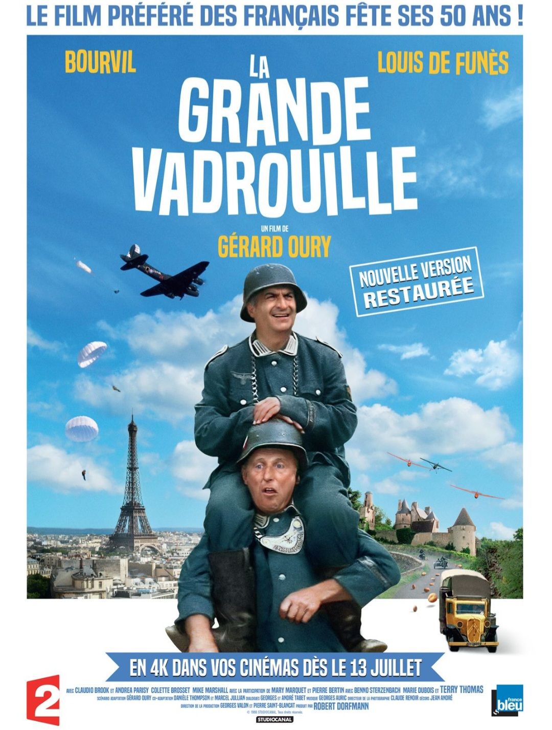 «Ημέρες Κινηματογράφου» στο Δήμο Διονύσου «LA GRANDE VADROUILLE» – Ασυλλήπτη Απόδραση  σήμερα, Δευτέρα 2 Μαρτίου 2026