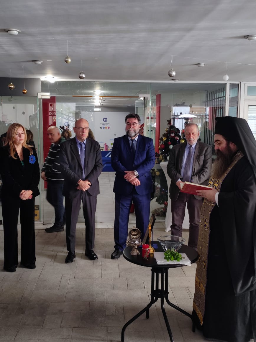 Εγκαίνια των νέων κτιρίων του ΟΑΣΑ παρουσία του Υφυπουργού Μεταφορών Βασίλη Οικονόμου