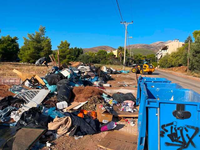 Αποκομιδές Δήμου Μαραθώνος - Δευτέρα 03/08/2026