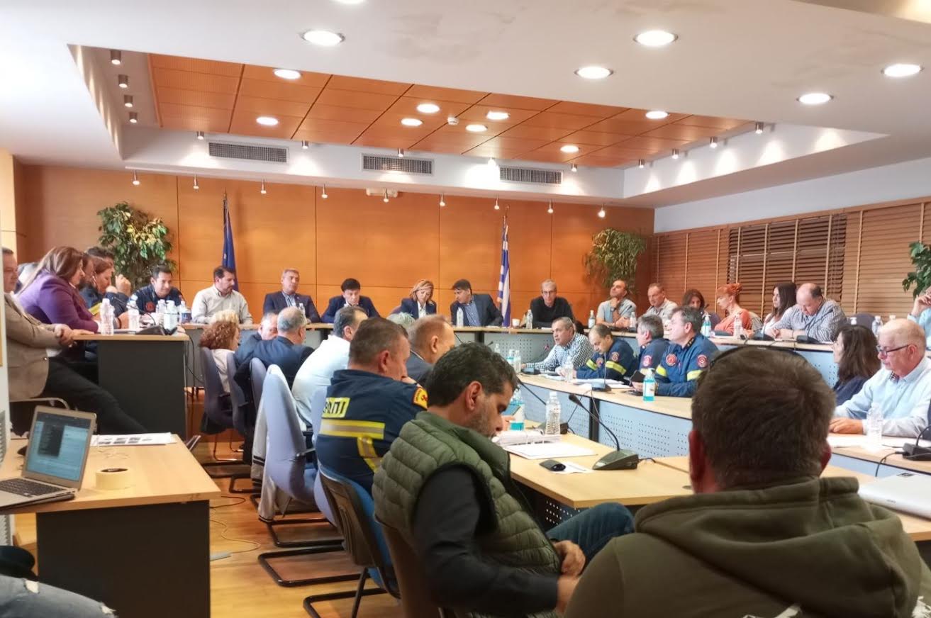 Παρουσία της Δημάρχου Διονύσου στη συνεδρίαση του Περιφερειακού Επιχειρησιακού Συντονιστικού Οργάνου Πολιτικής Προστασίας