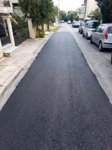Σε εξέλιξη οι παρεμβάσεις σε όλο το οδικό δίκτυο του Δήμου Παλλήνης.