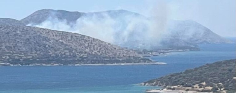 Μεγάλη φωτιά στην Παλαιά Φώκαια: Πληροφορίες για ζημιές σε σπίτια – Μηνύματα 112 για εκκένωσεις προς Λαγονήσι και Λαύριο