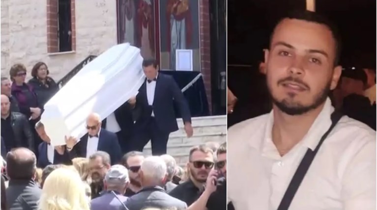 Βαρύ κλίμα στην κηδεία του δολοφονημένου γιου του ταξίαρχου - Τραγική φιγούρα η μητέρα του