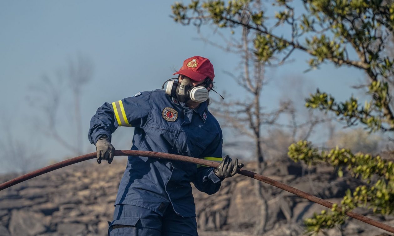 Φωτιά στο Κορωπί