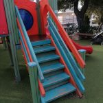 Επαναλειτουργία της της παιδικής χαράς στην πλατεία Ιατρού Π. Παναγιώτου (Σάρα)