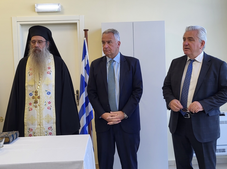 Εγκαίνια γραφείων Πολεοδομίας Δήμου Λαυρεωτικής