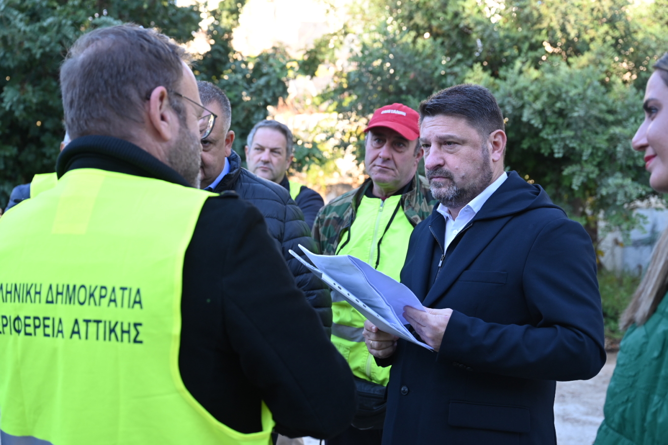 Περιφέρεια Αττικής: Νέα αυτοψία Χαρδαλιά στο ρέμα Ποδονίφτη - «Δρομολογούμε λύσεις σε χρόνια προβλήματα»