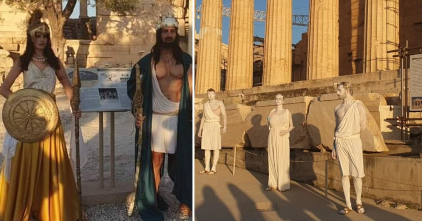 Αντιδράσεις για τους χλαμυδοφόρους στην Ακρόπολη - Ανέβηκαν και δεν τους εντόπισε κανείς