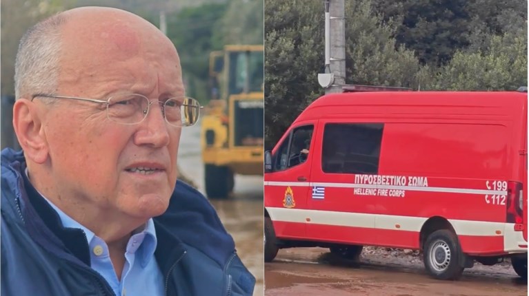 Κακοκαιρία Erminio: "Από τον Βαρνάβα μέχρι το Μάτι έχουμε προβλήματα", λέει ο δήμαρχος Μαραθώνα