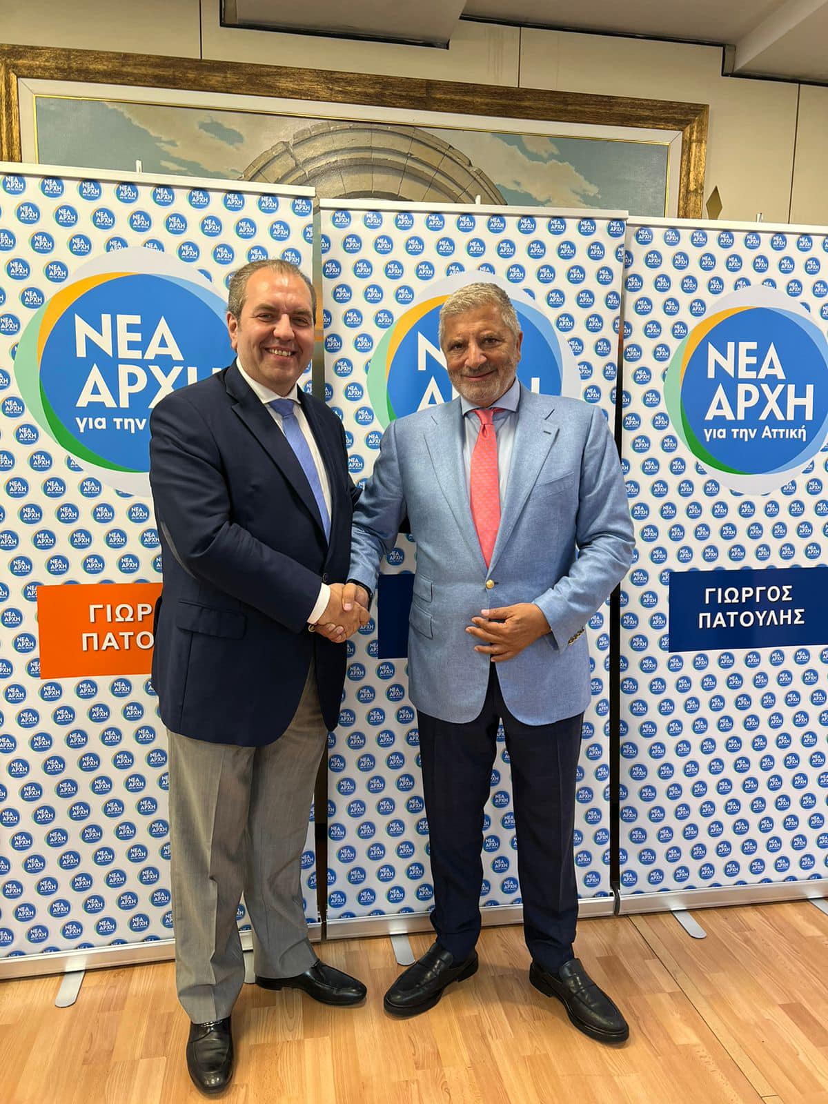 Ο Κωνσταντίνος Δέδες υποψήφιος περιφερειακός σύμβουλος με τον Γιώργο Πατούλη