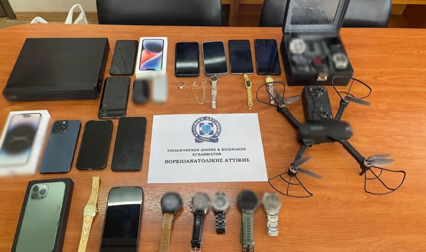 Σπείρα με ορμητήριο τα Άνω Λιόσια είχε drone για... τσιλιαδόρο όταν άνοιγε σπίτια στην Αττική