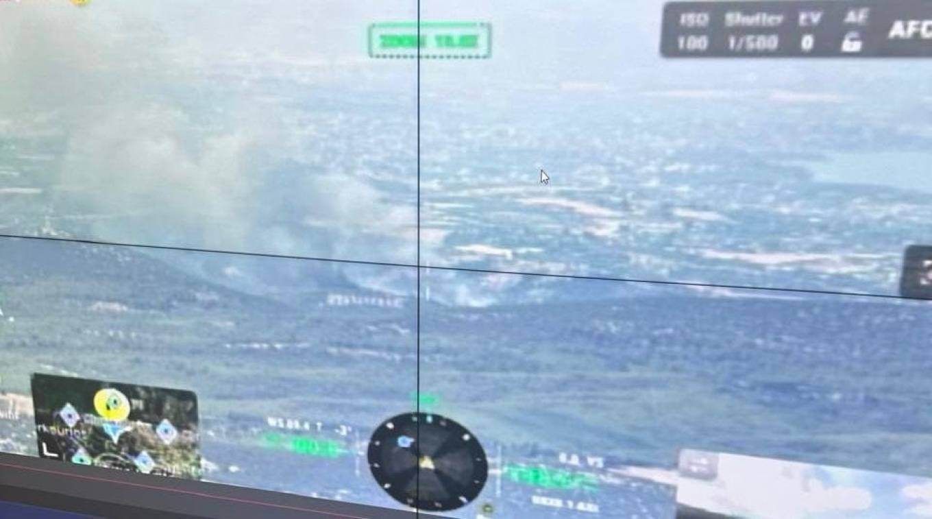 H στιγμή που το drone της Πυροσβεστικής εντοπίζει τη φωτιά στον Ωρωπό - Δείτε εικόνα